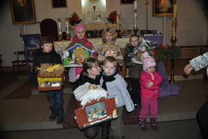 Konkurs szopek bożonarodzeniowych zorganizowany przez stowarzyszenie "Nasza Fatimka"